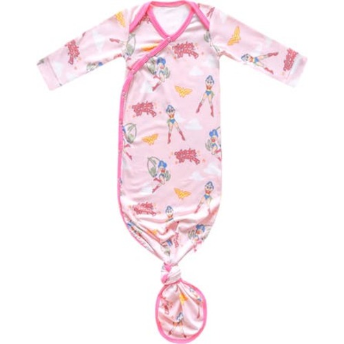 Wonder Woman Newborn Knotted Gown