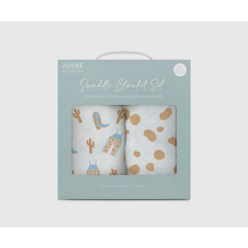 Howdy baby swaddle set