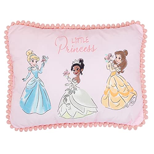 Disney Princesses Pink Decorative Baby/Nursery Throw Pillow