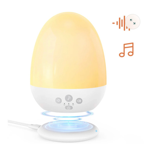 VAVA Egg Night Light + White Noise (18 Sounds) | RGB/Warm Light