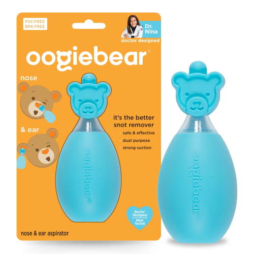 Oogiebear Nose Bulb Aspirator for Newborns - BPA Free & Latex Free