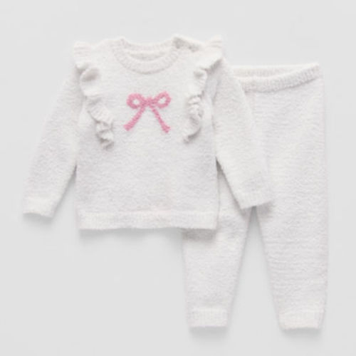 Okie Dokie Baby Girls 2-pc. Pant Set