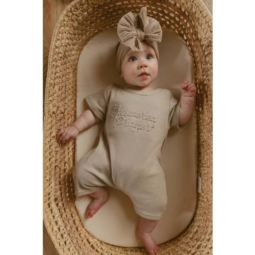 Answered Prayer Waffle Jumpsuit – OUR HOUSE ABOVE - 0-3 MONTH