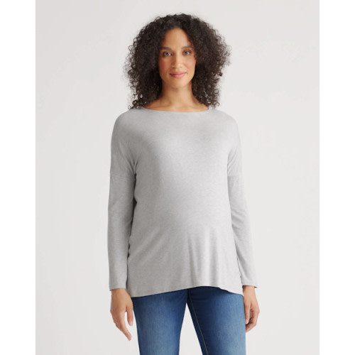 Quince Bamboo Jersey Maternity Long Sleeve 2-Pack