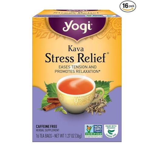 Yogi Tea, Kava Stress Relief, 16 Count