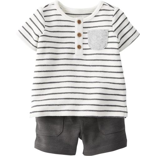 little planet by carter's unisex-baby 2-piece Shorts Set Made With Organic Cotton