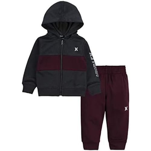 Hurley baby-boys Hoodie and Joggers 2-piece SetBaby and Toddler Layette Set