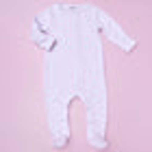 Magnolia Baby Girl Little Sister Printed Footie