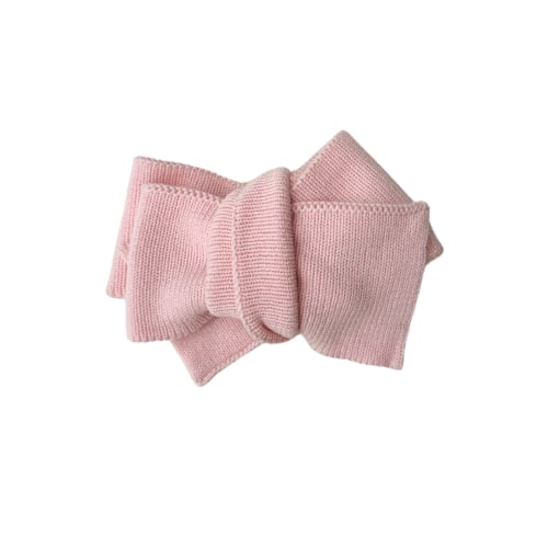 Knitted Oversized Topknot | Baby Pink – Little and Fern