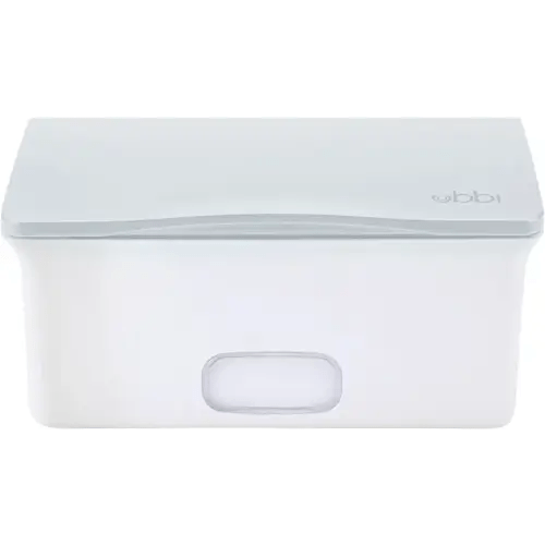 Amazon.com: Ubbi Baby Wipes Dispenser, Baby Wipes Case, Baby Wipes Holder With Weighted Plate, Keeps Wipes Fresh And Non-Slip Rubber Feet, Gray : Home & Kitchen