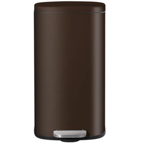 Pirecart Step Trash Can, Stainless Steel Garbage Bin, Soft-Close Rubbish Bin with Removable Plastic Inner Bucket, Fingerprint-Proof, Lid Dustbin, Suit for Kitchen Home | Wayfair
