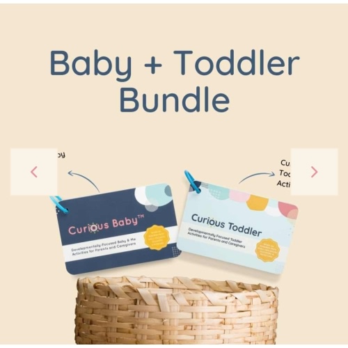 Infant Learning Cards - Curious Baby™ Activity Cards