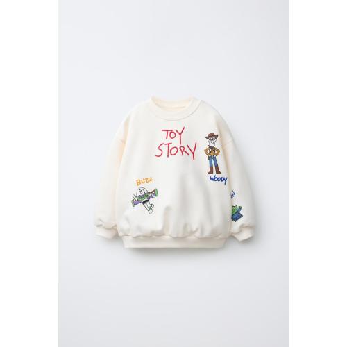 TOY STORY © DISNEY PIXAR EMBROIDERED SWEATSHIRT - Ecru | ZARA United States