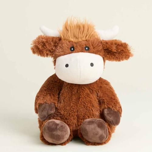 Warmies Highland Cow Stuffed Animals | Highland Cow Plush
