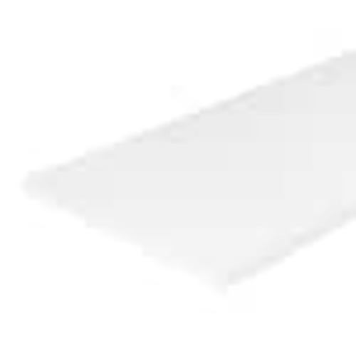 Everbilt 72 in. W x 12 in. D White Laminate Solid Wall Shelf DS-SHF7212-WHT