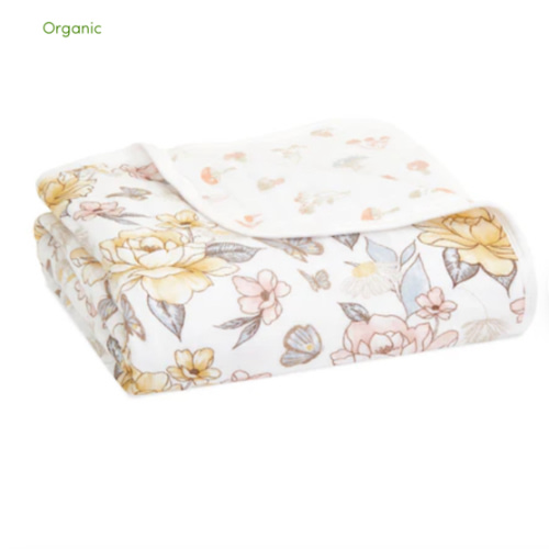 Earthly Organic Cotton Baby Blanket | aden + anais