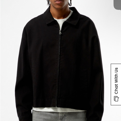 Pacsun Black Double Seams Gas Jacket | PacSun