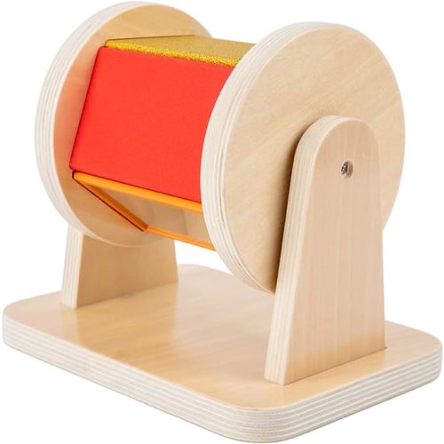 Adena Montessori Full-Size Spinning Drum Montessori Toys for Infant 6 - 12 Months 1 Year Old Babies Toddlers (Typical)