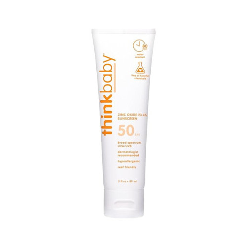 Thinkbaby SPF 50+ Baby Sunscreen, 3 oz