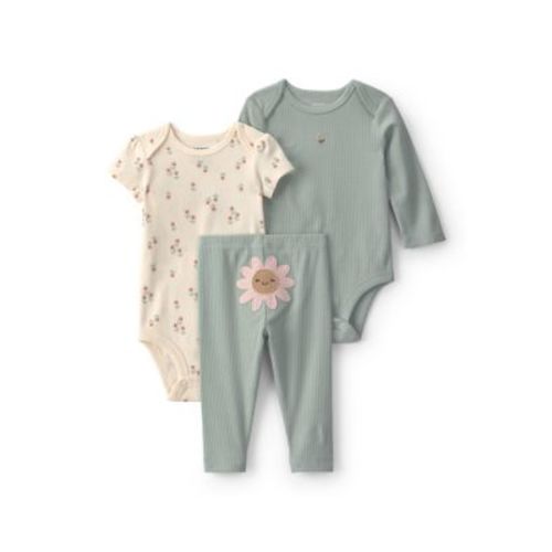 Baby Girls Floral Outfit Set