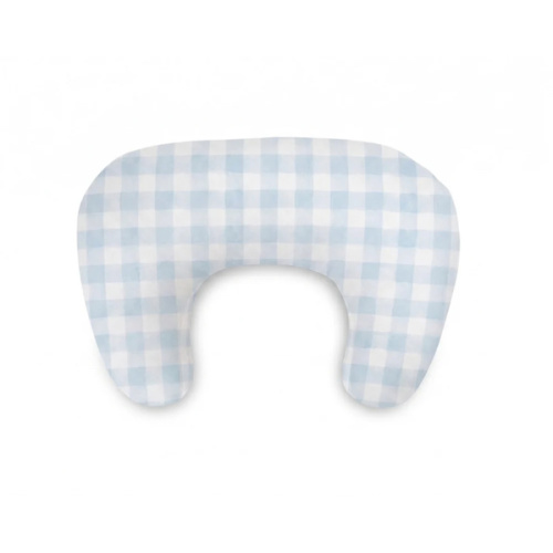 Little Mae Blue Checkered Nursing Pillow Cover – EasyTot