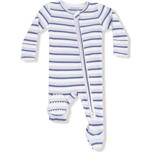 Vintage Stripe Footie, 6-9