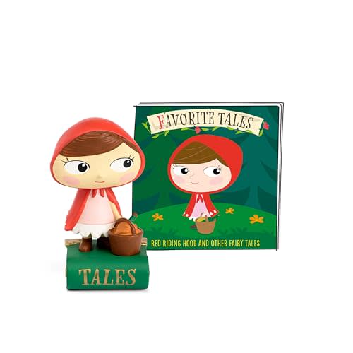 Tonies Favorite Tales: Red Riding Hood & Other Fairy Tales Audio Toy Figurine, narrated by Celebrity Voices