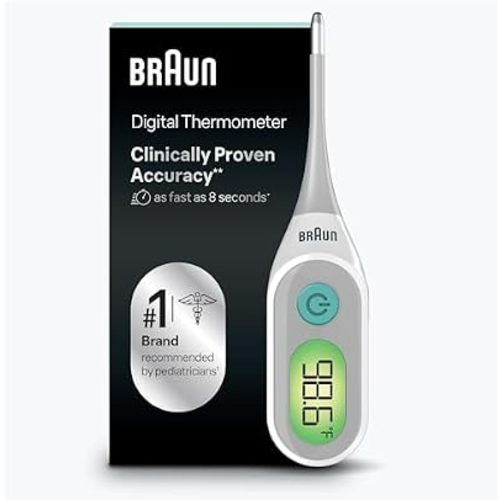 Braun Digital Thermometer for Adults, Baby, Toddlers & Kids