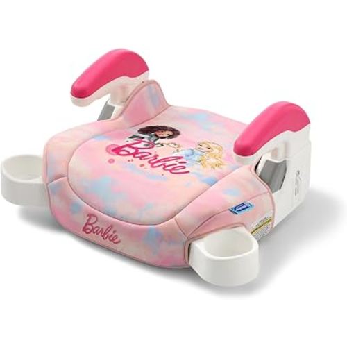 Graco TurboBooster 2.0 Backless Booster Car Seat, Barbie Painterly, Travel Booster Seat for Children Ages 4-10, Weight 40-100 Pounds and Height up to 57 Inches