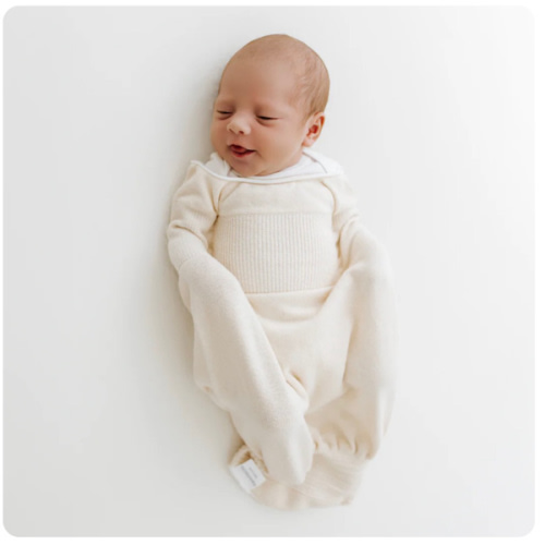 Organic Cotton Swaddle Sleep Sack - Small ( 6-12 pounds)