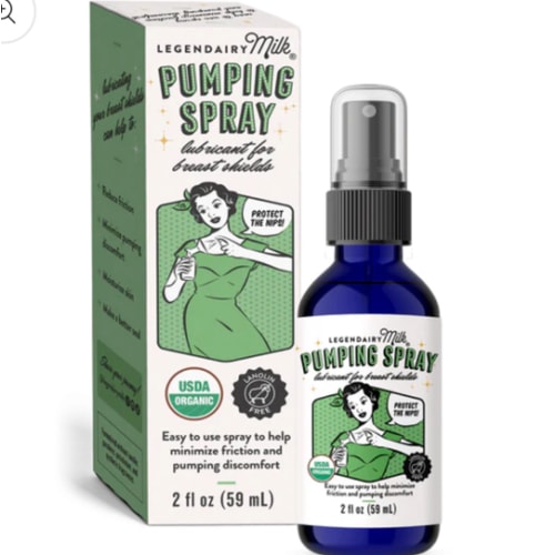 Natural Pumping Spray to Lubricate Your Flanges | Legendairy Milk