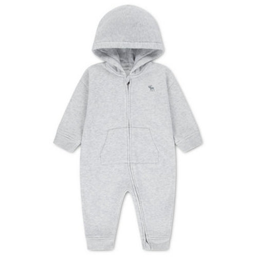 Baby Boys' Essential Fleece Hooded Coverall