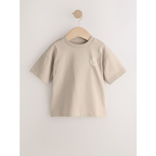 Cement Smile Short Sleeve Small Graphic T-Shirt (3mths-7yrs)