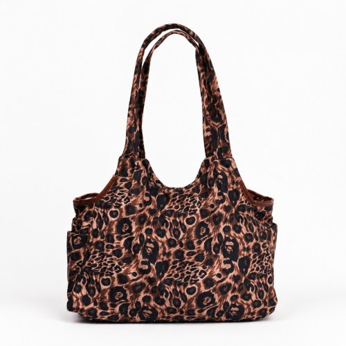 cheetah ape diaper bag