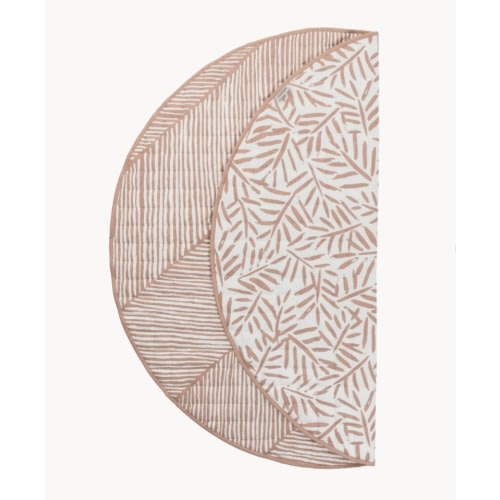 Snuggle Mats- Leaves Sea Shell color