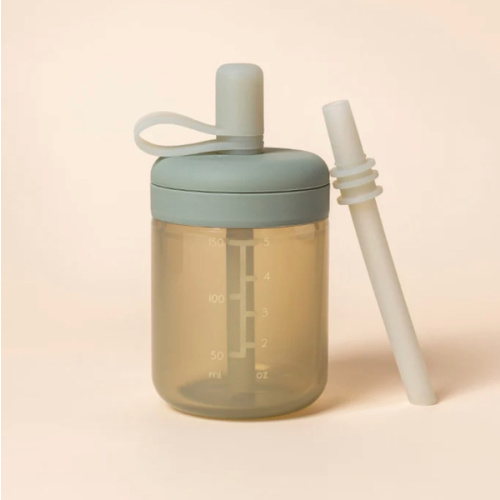 Silicone Training Cup with Straw - 5 oz / 150 ml