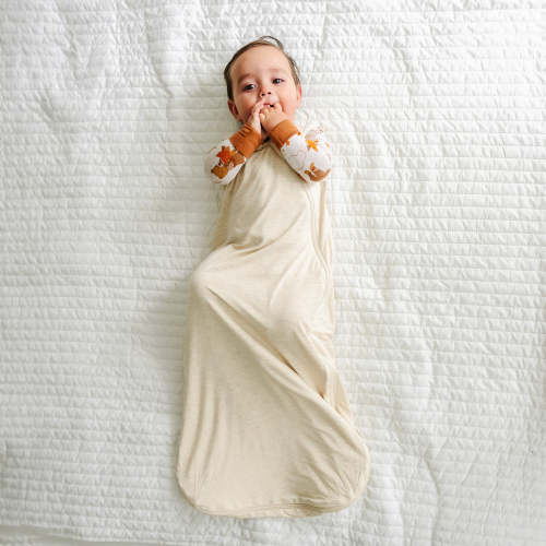 Heather Oatmeal Sleepy Bag - Little Sleepies