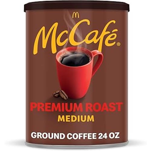 McCafe Premium Medium Roast Ground Coffee (24 oz Canister)