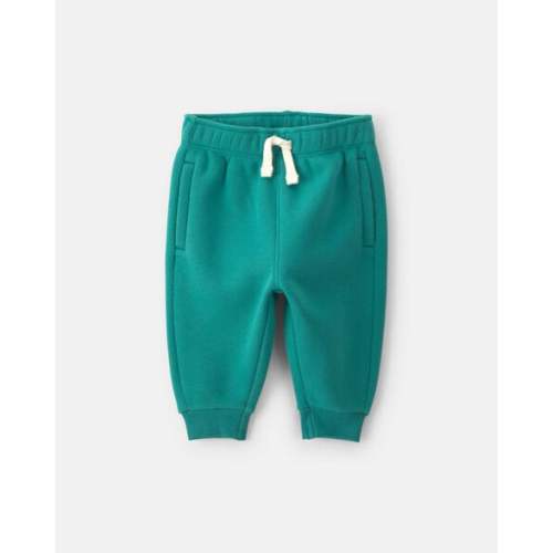 Baby Boy Fleece Pants - Green | Carter's