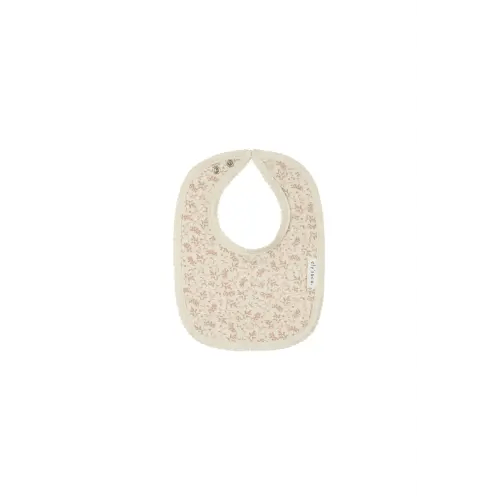 Cloth bib- "Ivory Pink" color