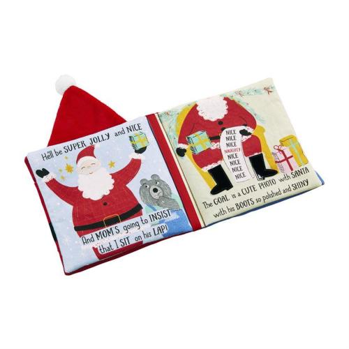 Going to See Santa Plush Book