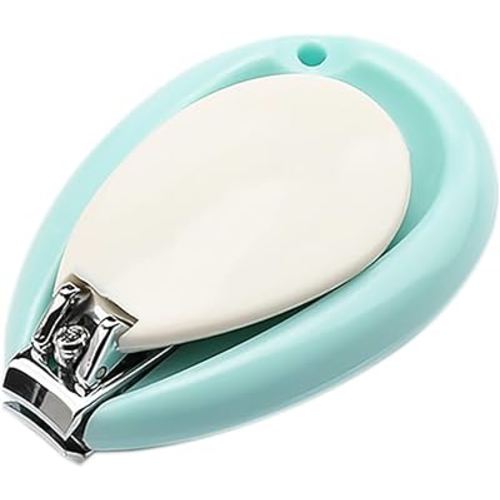 Fold-Up Nail Clippers, Easy-Grip Handle,Infant Nail Trimmer,Safe for All Ages, Nail Clippers for Baby Essential Nail Care