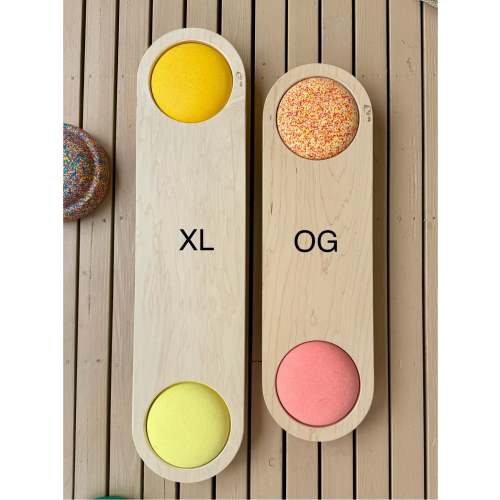 Balance Board - Stepping Stone Bridge & Play Surface for Stapelstein® – Maple Play