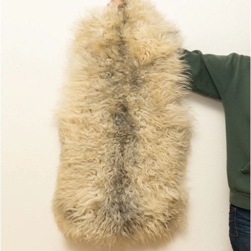 DUSK - Icelandic Sheepskin "#12" - Golden/ Grey