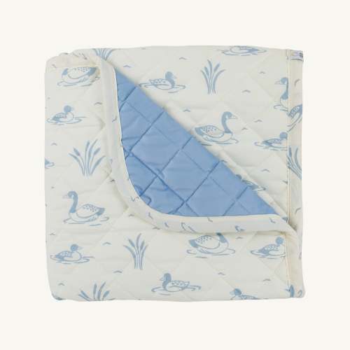 Quilted Play Mat - Quack Quack Honk & Barrington Blue