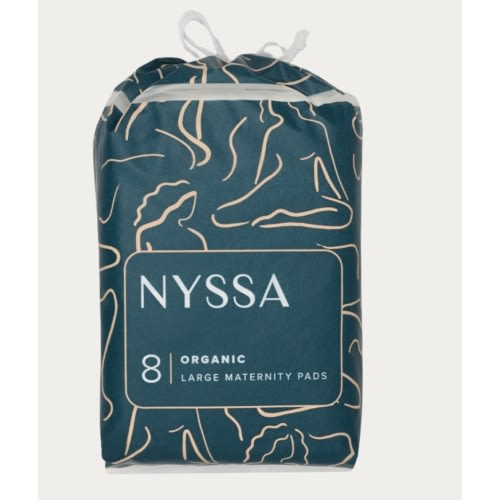 Complete Coverage Postpartum Pads – Organic Cotton & Ultra-Absorbent – Nyssa