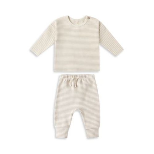 Boys' Striped Long Sleeved Tee & Pants Set - Baby
