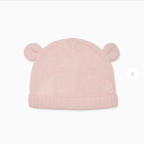 Pink Gloria Cashmere Baby Hat | La Coqueta Kids