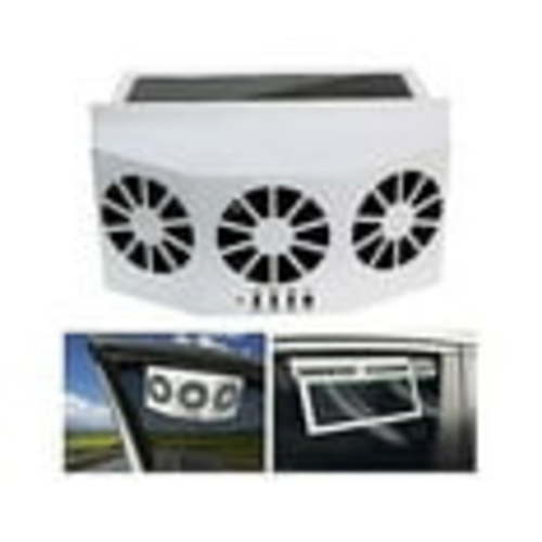 Portable Car Quiet Solar Air Conditioner Fan - Efficient Cooling & Energy Saving