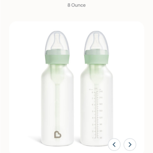 Bond® Silicone Glass Bottle 4oz or 8oz, 2pk | Munchkin